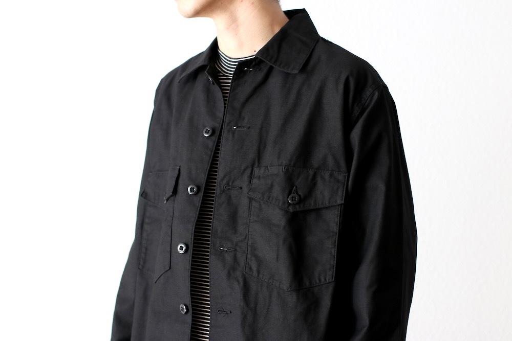 [10% > 15%OFF] Needles(�ˡ��ɥ륺) "L/S Fatigue Shirt - Back Sateen"