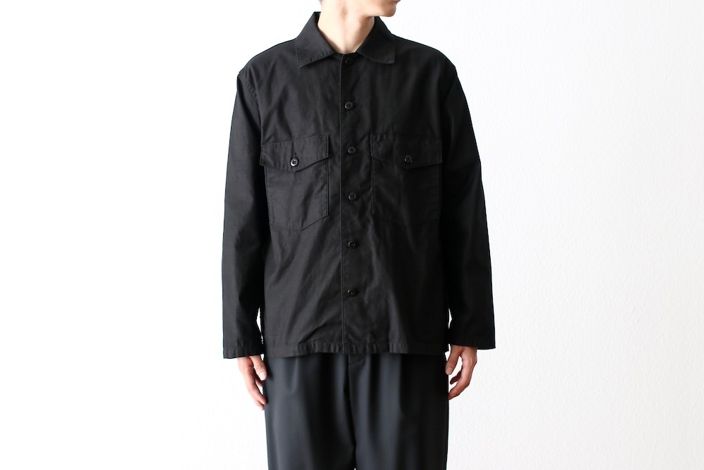 ジャケット・アウター NEEDLES L/S FATIGUE SHIRT - BACK SATEEN Needles L/S FATIGUE SHIRT - BACK SATEEN – unexpected store