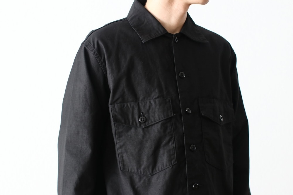[10% > 15%OFF] Needles(�ˡ��ɥ륺) "L/S Fatigue Shirt - Back Sateen"