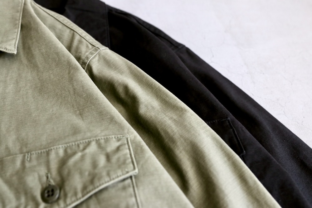 [10% > 15%OFF] Needles(�ˡ��ɥ륺) "L/S Fatigue Shirt - Back Sateen"