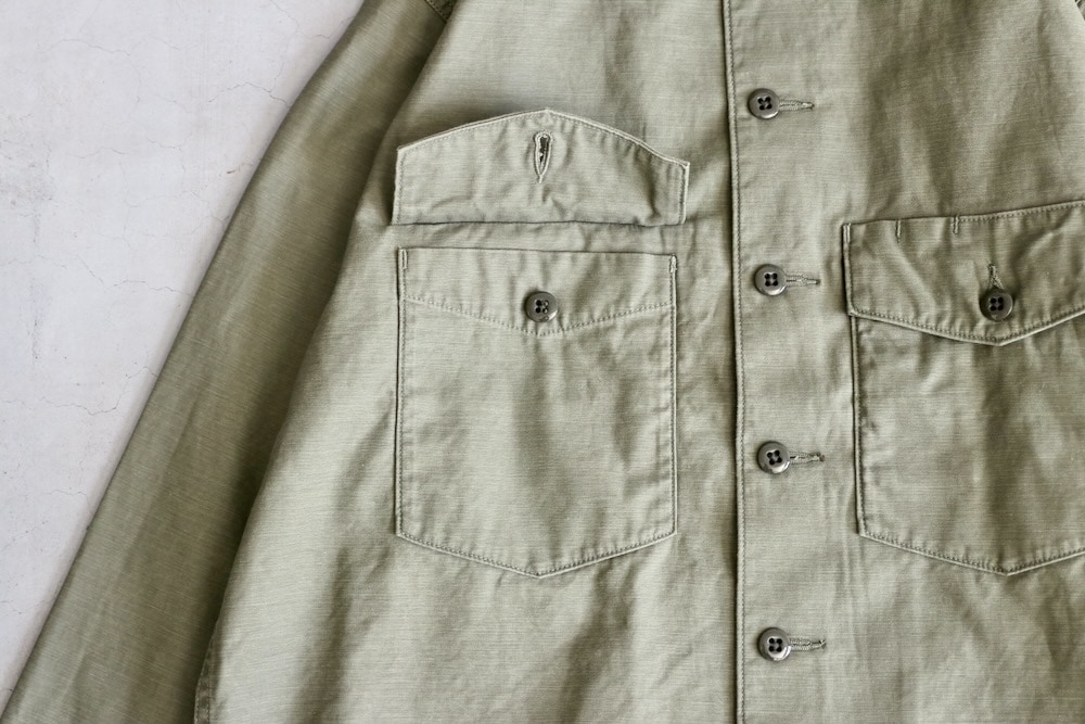 [10% > 15%OFF] Needles(�ˡ��ɥ륺) "L/S Fatigue Shirt - Back Sateen"