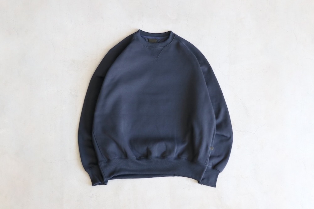 DAIWA PIER 39 TECH SWEAT CREW FREEDOM SLEEVE [DARK NAVY