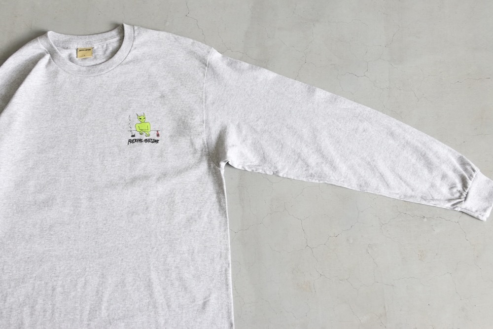 Fucking Awesome (եå󡡥) "Drunk and Sad Long Sleeve Tee"