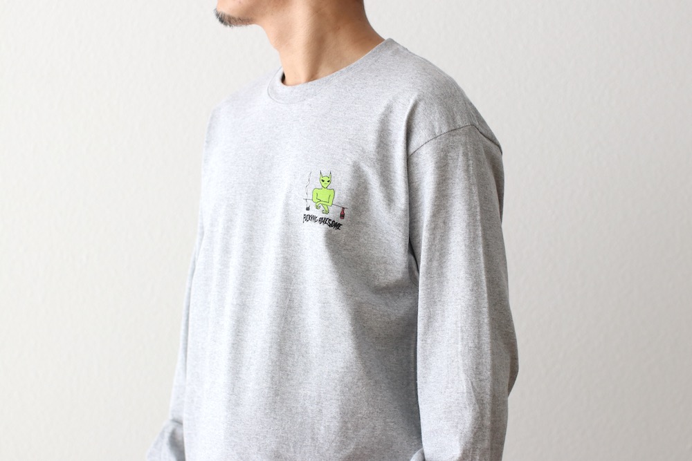 Fucking Awesome (եå󡡥) "Drunk and Sad Long Sleeve Tee"