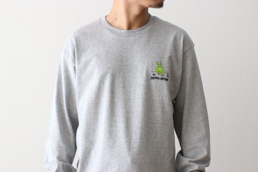 Fucking Awesome (եå󡡥) "Drunk and Sad Long Sleeve Tee"