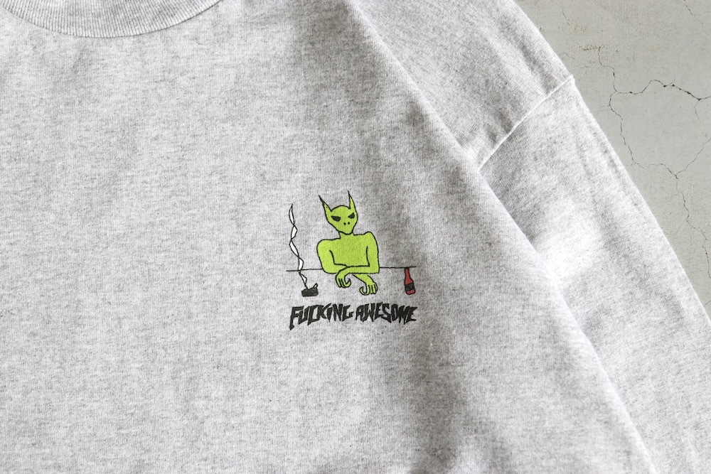 Fucking Awesome (եå󡡥) "Drunk and Sad Long Sleeve Tee"