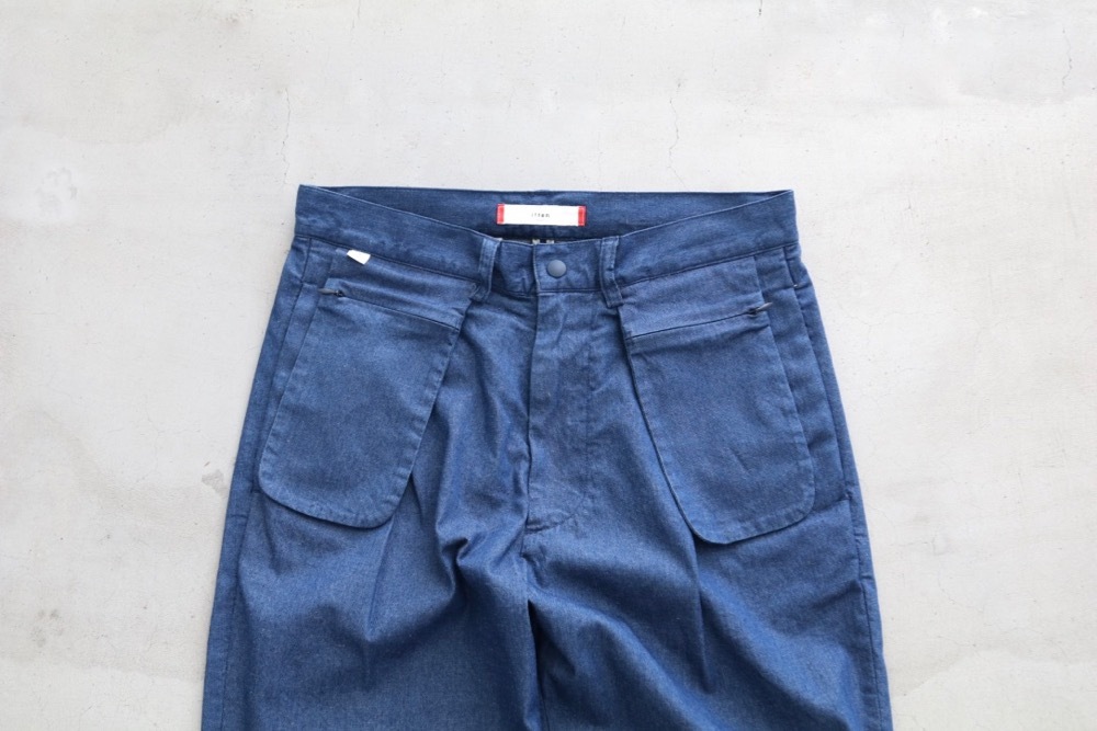 [unisexitten. (åƥ)"itten 10 "8pocket NW" pants - Chambray -"