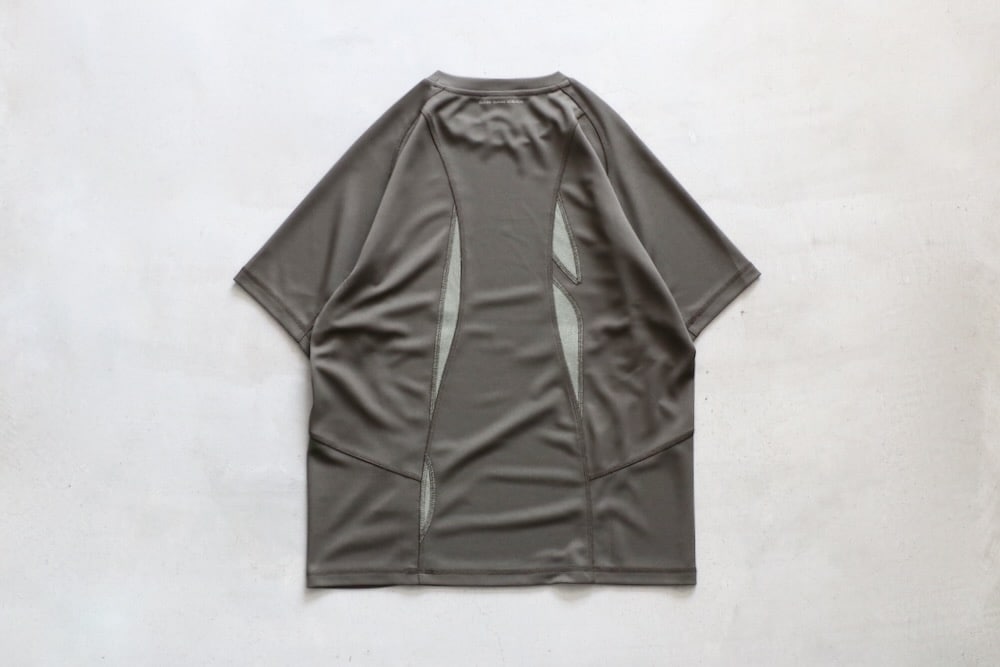 Tシャツ・カットソー SAN SAN GEAR : 25SS / FLOWING PANEL T-SHIRT (2COLORS) SAN SAN GEAR (サン サン ギア) 