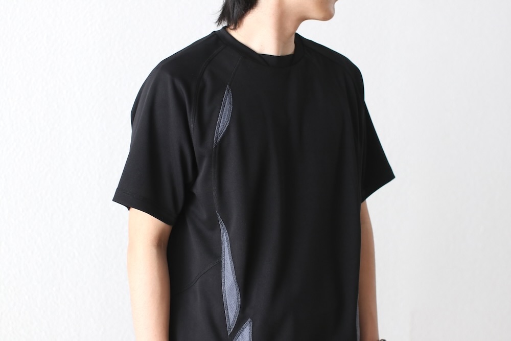 Tシャツ・カットソー SAN SAN GEAR : 25SS / FLOWING PANEL T-SHIRT (2COLORS) SAN SAN GEAR (サン サン ギア) 