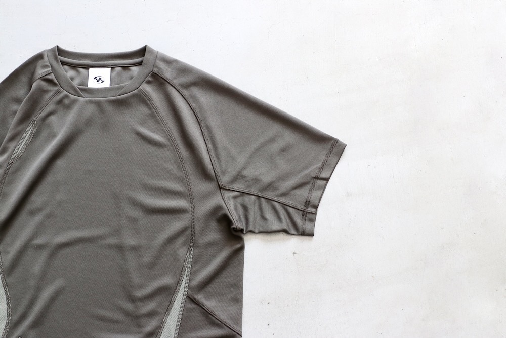 [SAN SAN GEAR] FLOWING PANEL T-SHIRT /追跡付 SAN SAN GEAR (サン サン ギア) 