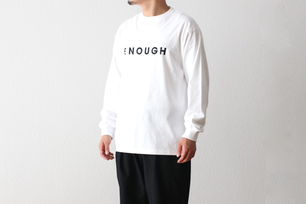 POET MEETS DUBWISE(ݥȥߡĥ֥磻) "ENOUGH L/S T-Shirt"