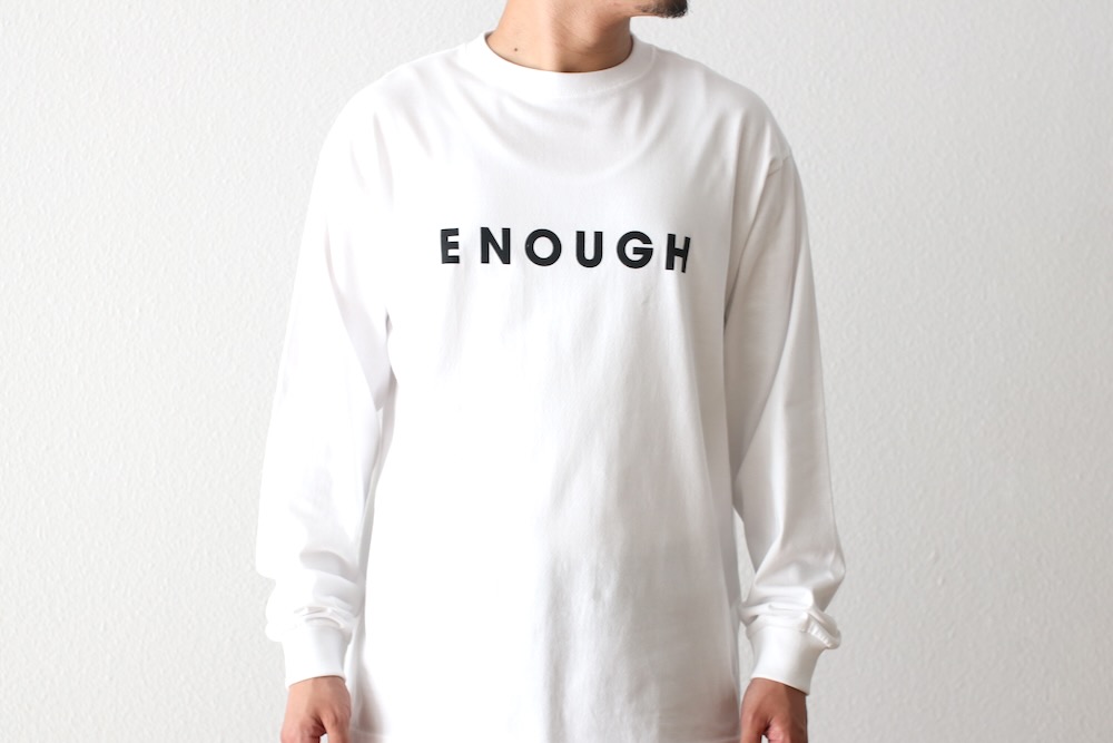 POET MEETS DUBWISE(ݥȥߡĥ֥磻) "ENOUGH L/S T-Shirt"