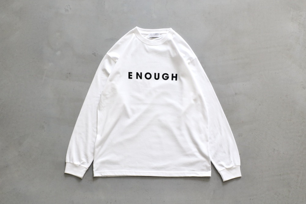 POET MEETS DUBWISE(ݥȥߡĥ֥磻) "ENOUGH L/S T-Shirt"