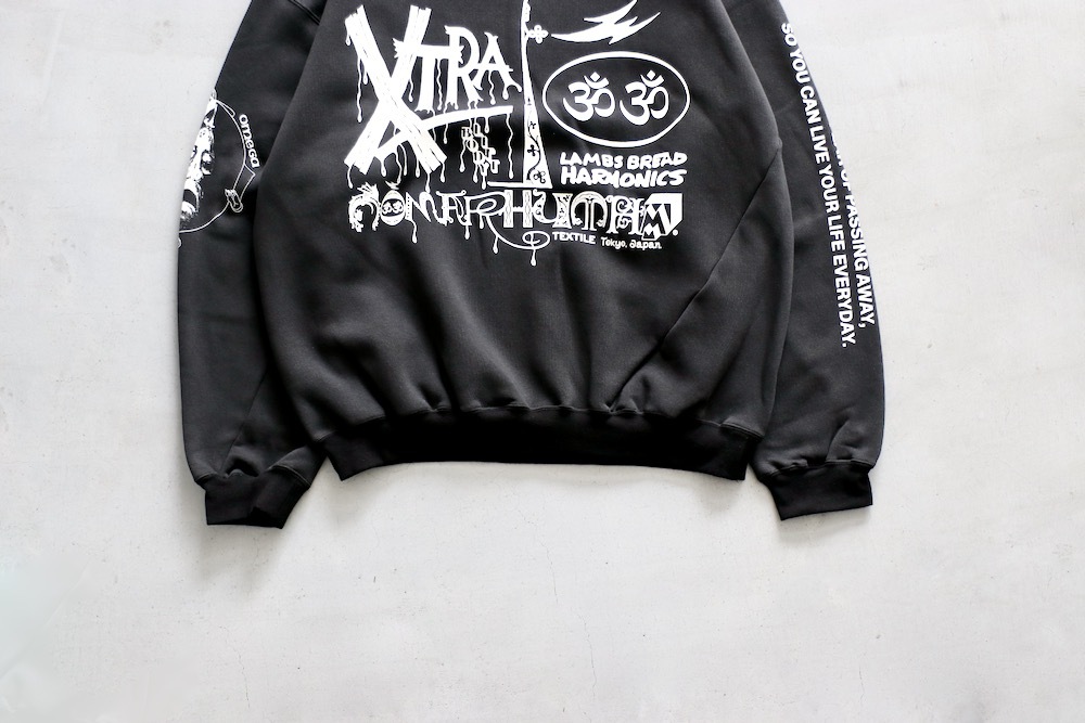 ma.na様 NOMARHYTHM TEXTILE (ノーマリズムテキスタイル)“Ed Twist Sweat