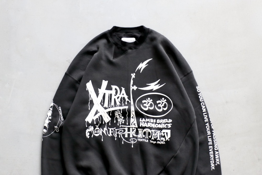 NOMA t.d.(ノーマ リズム) NOMA t.d./ノーマ ティーディー HandDyed Diamond Twist Sweat