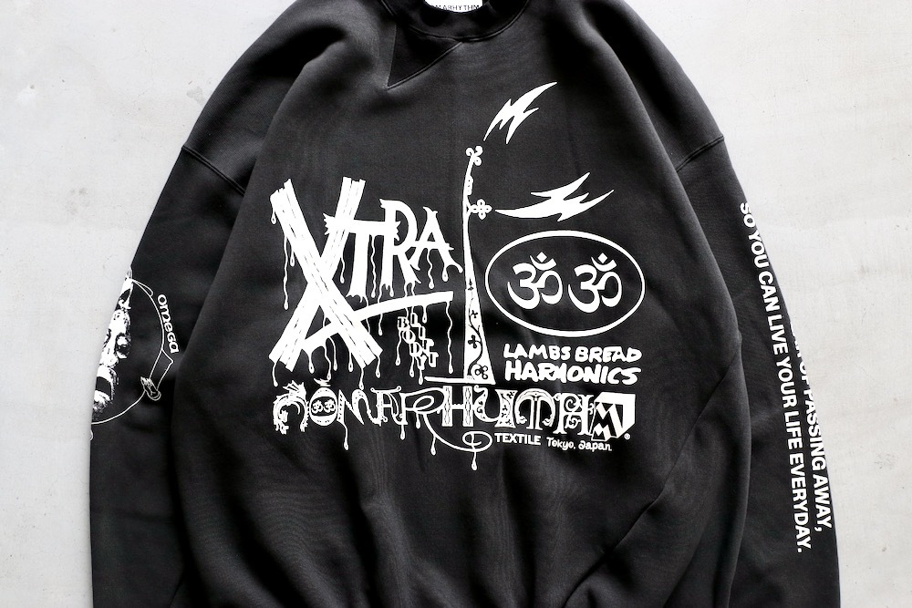 NOMARHYTHM TEXTILE (ノーマリズムテキスタイル)“Ed Twist Sweat