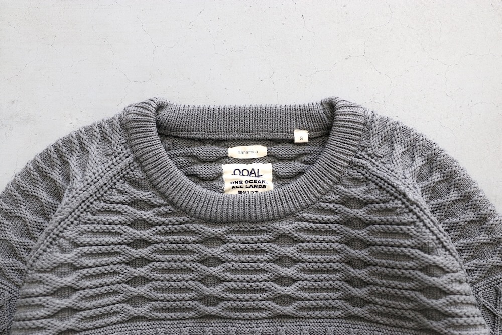 nanamica(�ʥʥߥ�) "Crew Neck Sweater"