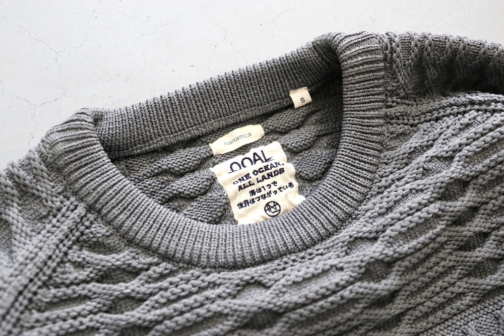 nanamica(�ʥʥߥ�) "Crew Neck Sweater"