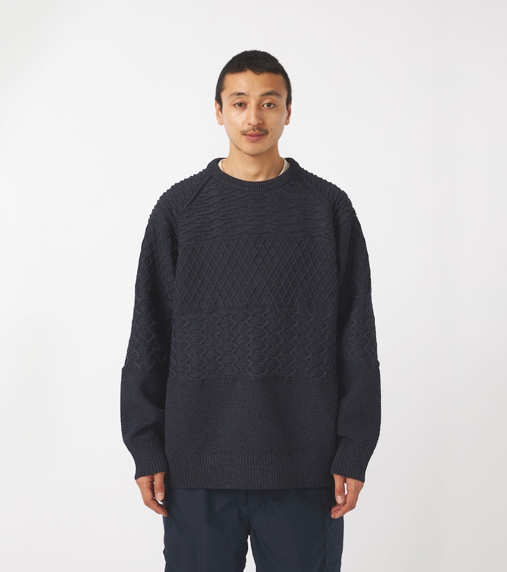 nanamica(�ʥʥߥ�) "Crew Neck Sweater"
