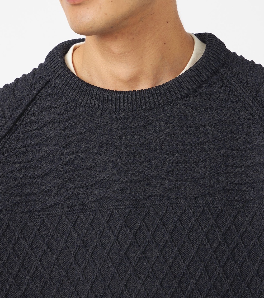 nanamica(�ʥʥߥ�) "Crew Neck Sweater"
