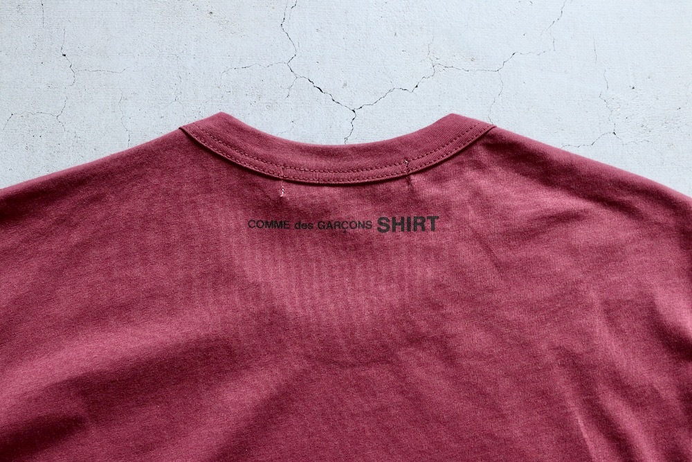 COMME des GARCONS SHIRT(���� �� ����륽�� �����) "cotton jersey FQ-T002-051"