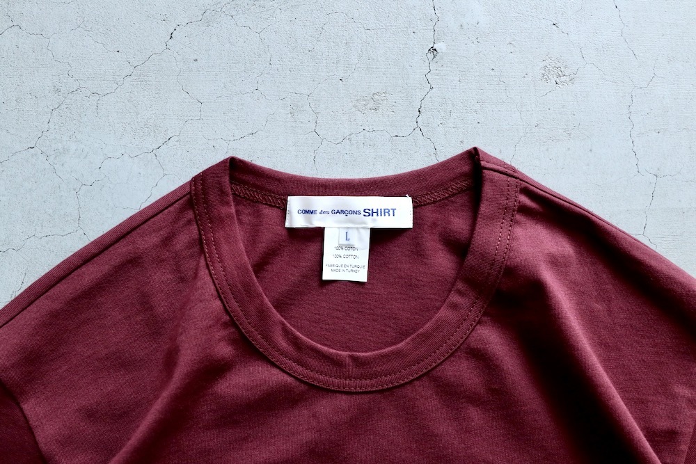 COMME des GARCONS SHIRT(���� �� ����륽�� �����) "cotton jersey FQ-T002-051"