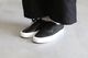 VANS(������) "Authentic LEATHER BLACK/TRUE WHITE"