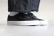 VANS(������) "Authentic LEATHER BLACK/TRUE WHITE"