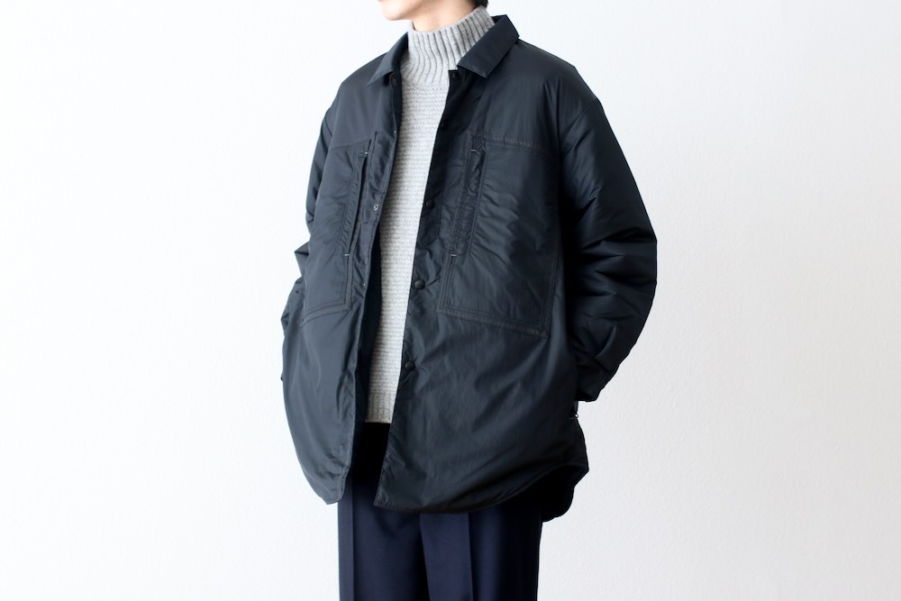 Porter Classic(�ݡ��������饷�å�) "SHEEN NYLON SHIRT COAT"