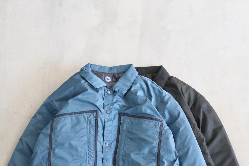 Porter Classic(ポータークラシック) "SHEEN NYLON SHIRT COAT" Porter Classic