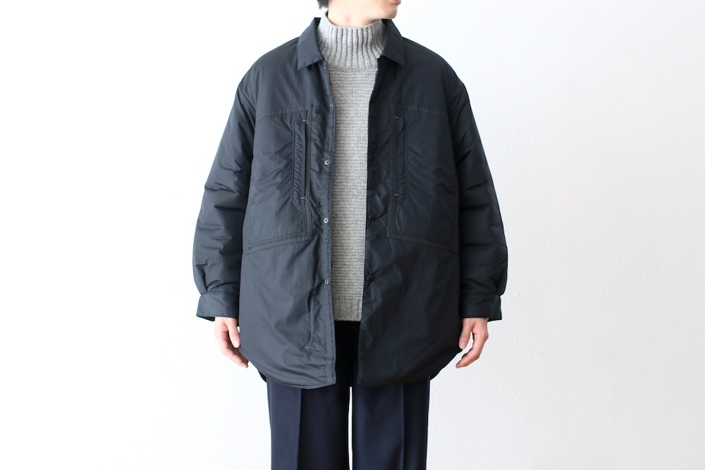 Porter Classic(�ݡ��������饷�å�) "SHEEN NYLON SHIRT COAT"