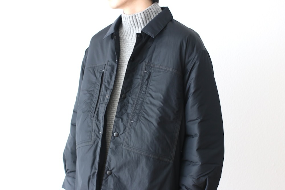Porter Classic(�ݡ��������饷�å�) "SHEEN NYLON SHIRT COAT"