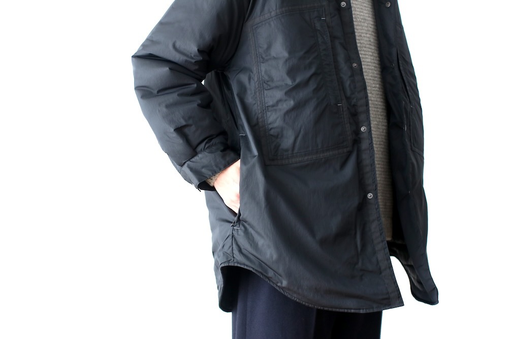 Porter Classic(�ݡ��������饷�å�) "SHEEN NYLON SHIRT COAT"