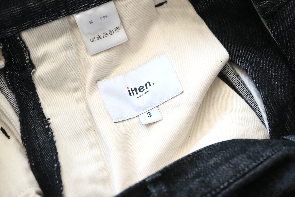 JAPAN MADEitten. (åƥ) "itten 09 classic trousers - denim -"