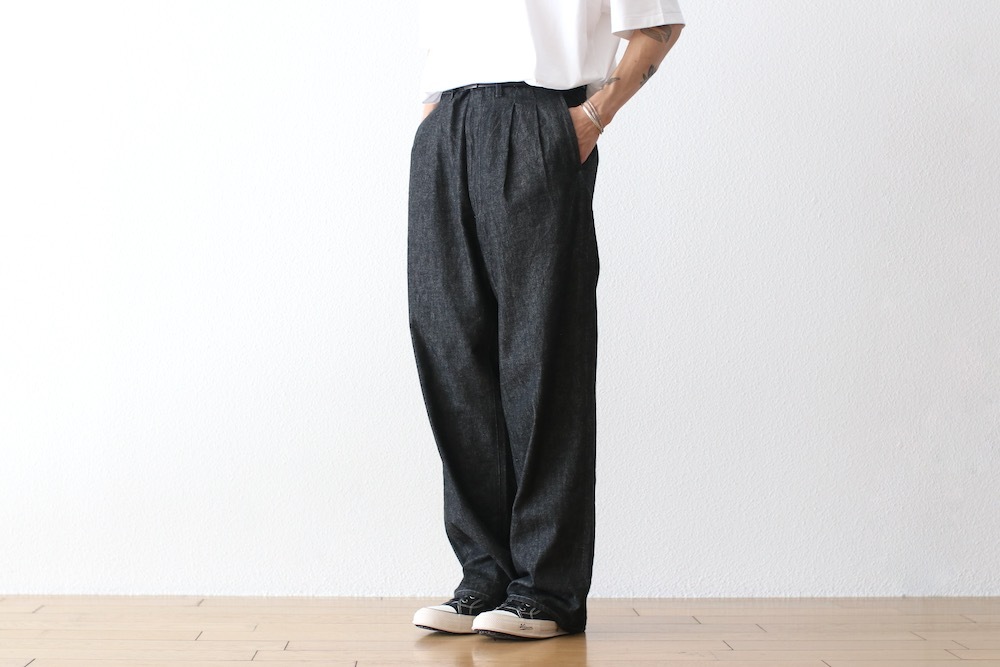 JAPAN MADEitten. (åƥ) "itten 09 classic trousers - denim -"