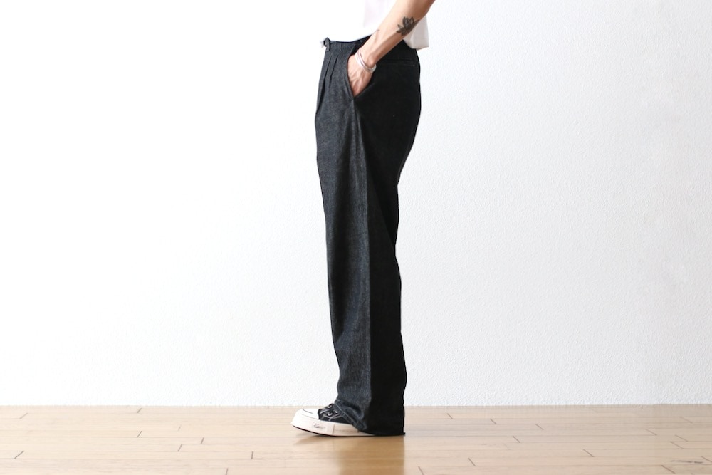 JAPAN MADEitten. (åƥ) "itten 09 classic trousers - denim -"