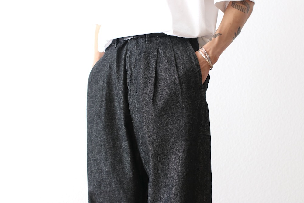 JAPAN MADEitten. (åƥ) "itten 09 classic trousers - denim -"