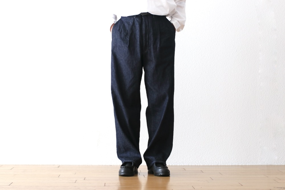 JAPAN MADEitten. (åƥ) "itten 09 classic trousers - denim -"