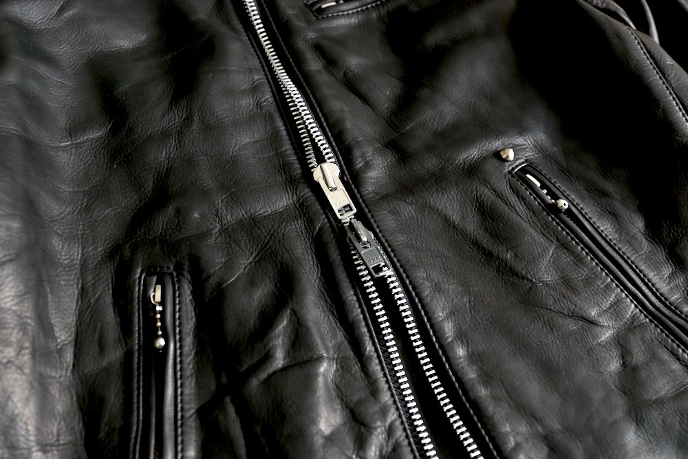 NOMARHYTHM TEXTILE (�Ρ��ޥꥺ��ƥ���������)��Hand Dyed Studded Riders Jacket��