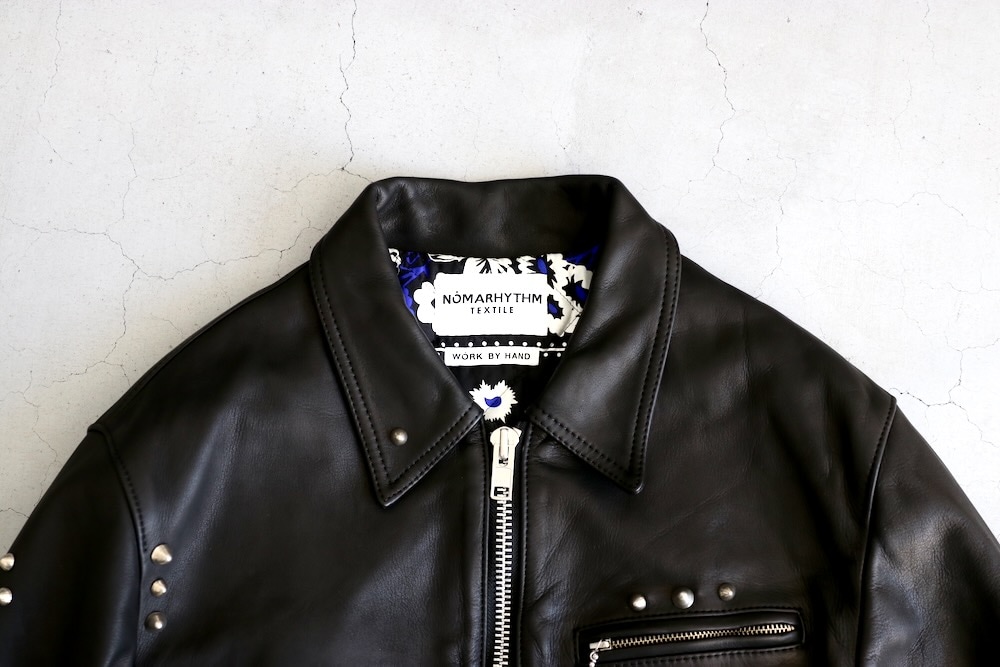Style Note ライダースジャケット NOMARHYTHM TEXTILE (ノーマリズムテキスタイル)“Hand Dyed