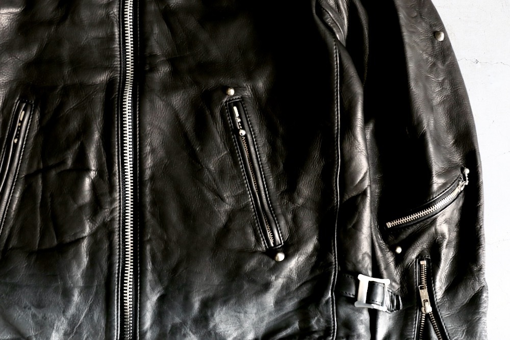 NOMARHYTHM TEXTILE (�Ρ��ޥꥺ��ƥ���������)��Hand Dyed Studded Riders Jacket��