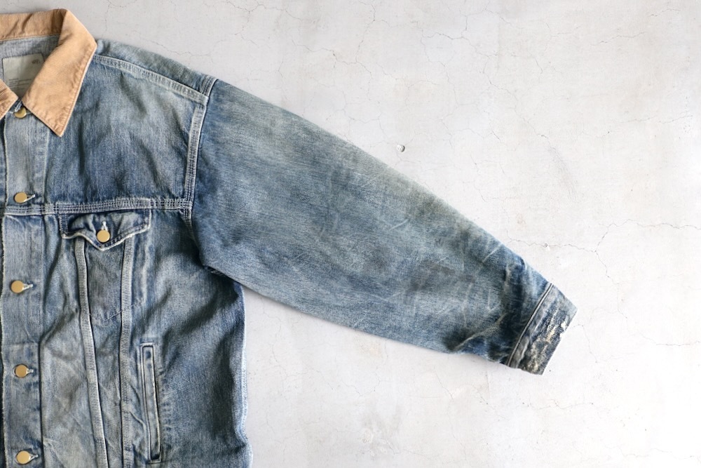 MADNESS (�ޥåɥͥ�) "MADNESS TYPE-III SEA ISLAND DENIM JACKET (CORDUROY COLLAR)"