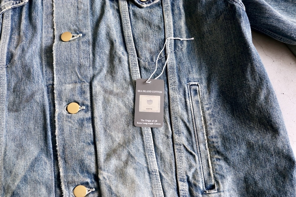 MADNESS (�ޥåɥͥ�) "MADNESS TYPE-III SEA ISLAND DENIM JACKET (CORDUROY COLLAR)"