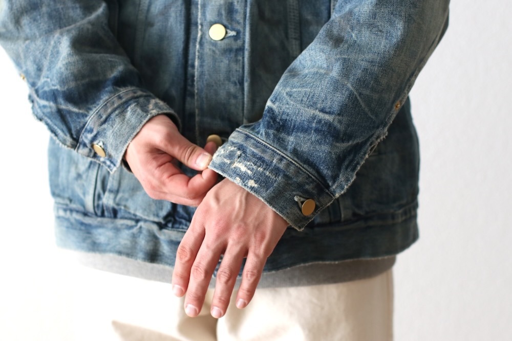 MADNESS (�ޥåɥͥ�) "MADNESS TYPE-III SEA ISLAND DENIM JACKET (CORDUROY COLLAR)"