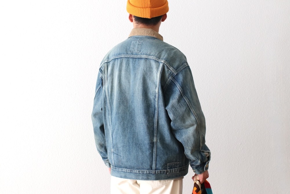 MADNESS (�ޥåɥͥ�) "MADNESS TYPE-III SEA ISLAND DENIM JACKET (CORDUROY COLLAR)"