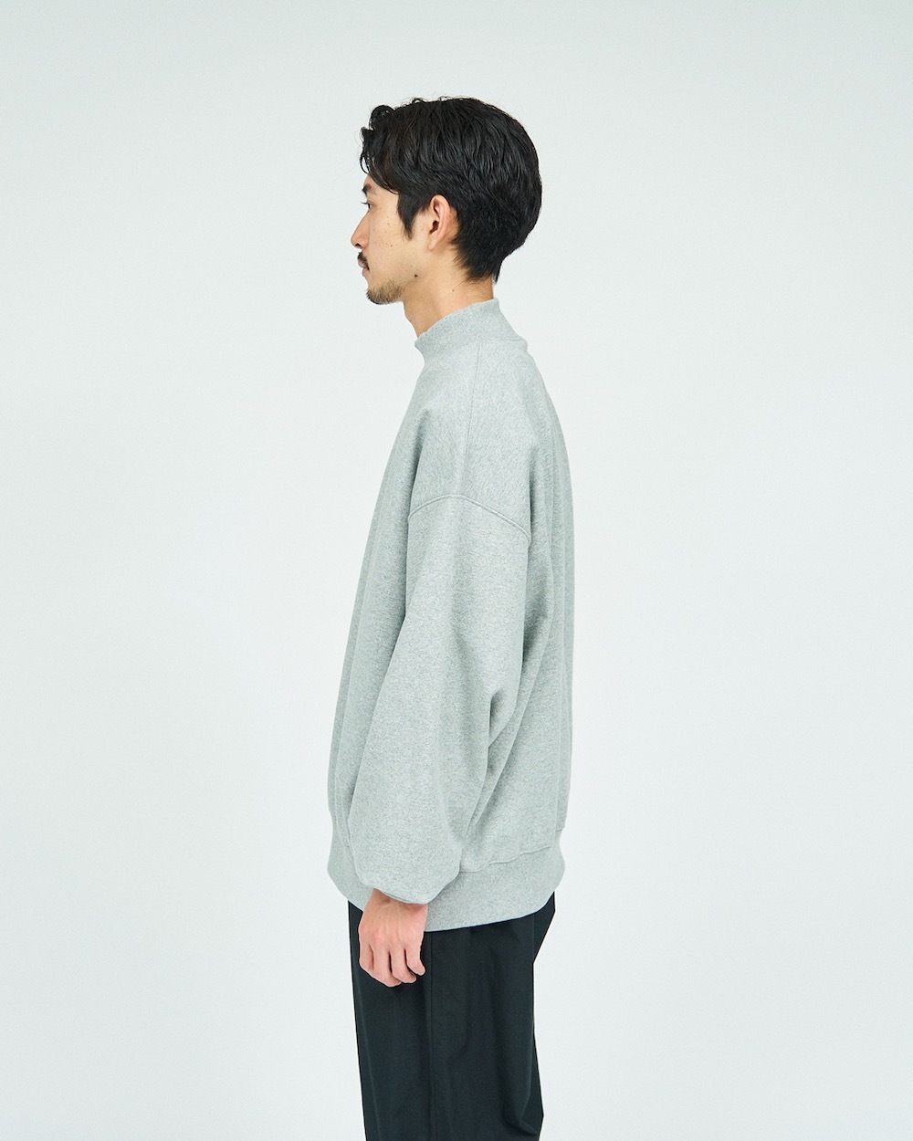 FreshService(�ե�å��奵���ӥ�) "LIGHT OZ MOCK NECK SWEAT"