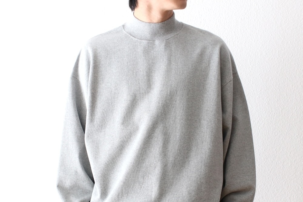 FreshService(�ե�å��奵���ӥ�) "LIGHT OZ MOCK NECK SWEAT"
