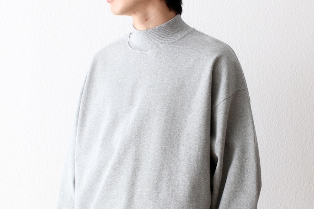 FreshService(�ե�å��奵���ӥ�) "LIGHT OZ MOCK NECK SWEAT"