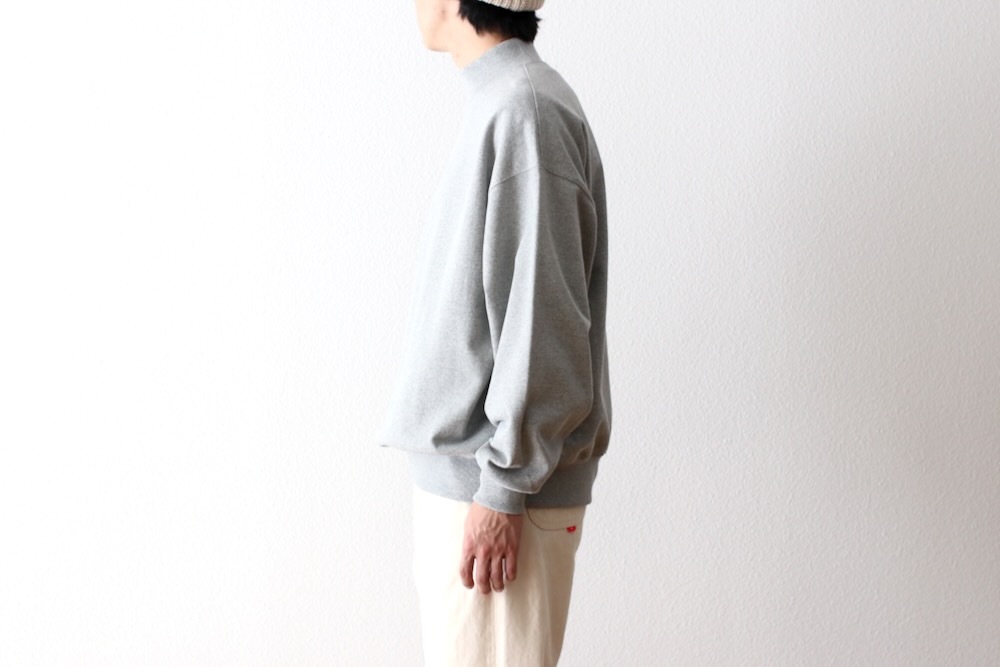 FreshService(�ե�å��奵���ӥ�) "LIGHT OZ MOCK NECK SWEAT"