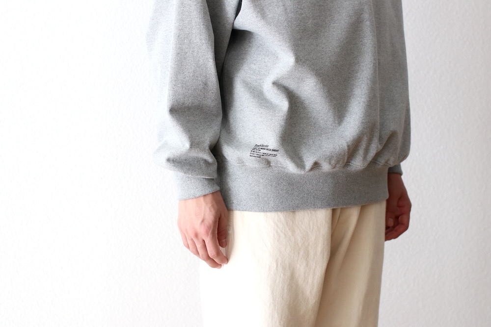 FreshService(�ե�å��奵���ӥ�) "LIGHT OZ MOCK NECK SWEAT"